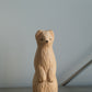 Handcrafted Wooden Otter Vase