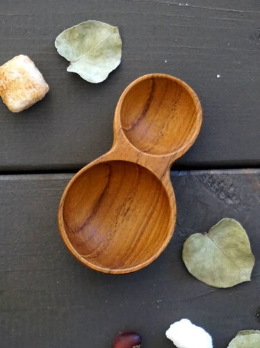 Natural Teak Wood Measuring Spoon